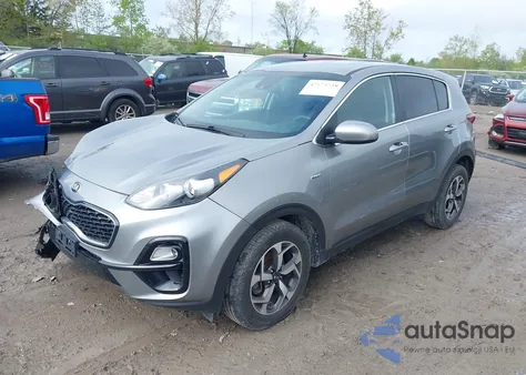2020 Kia Sportage Lx из США, поврежденный, VIN KNDPMCAC2L7778521